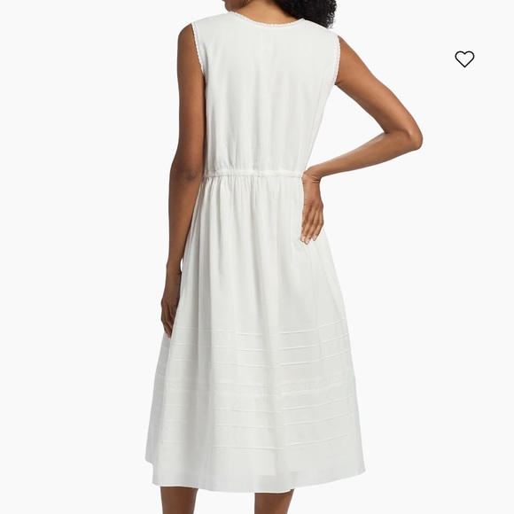 Reformation Lonnie White Midi Dress - Picture 2 of 4